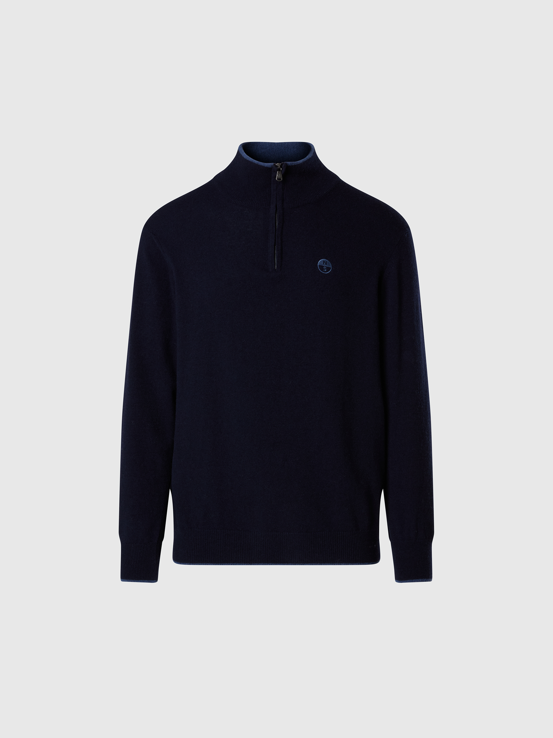 North Sails 699490/0802 PULLOVER, HALF ZIP, NAVY BLAU