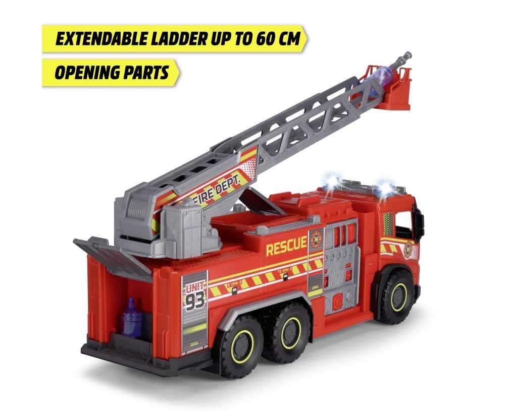 Dickie Toys Giant Fire Truck 203719031 Transport, Lastwagen, Fahrzeug, Maschine, Rad