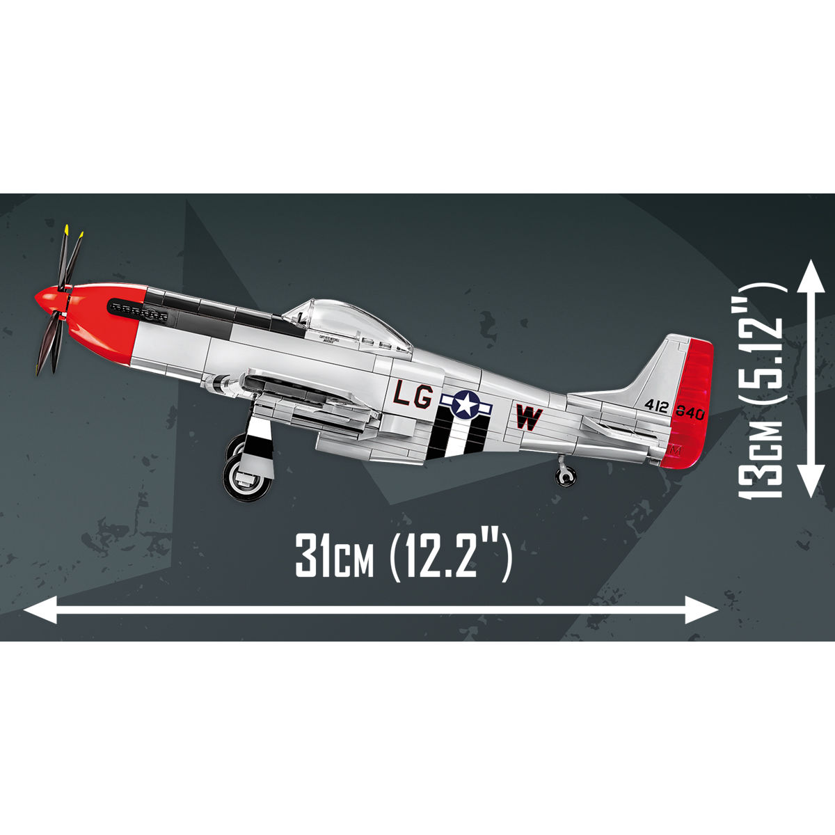 COBI 5846 - P-51D Mustang™ TOP Gunscale 1:32 - Bild 8 COBI 5846 - P-51D Mustang™ TOP Gunscale 1:32 - Bild 8