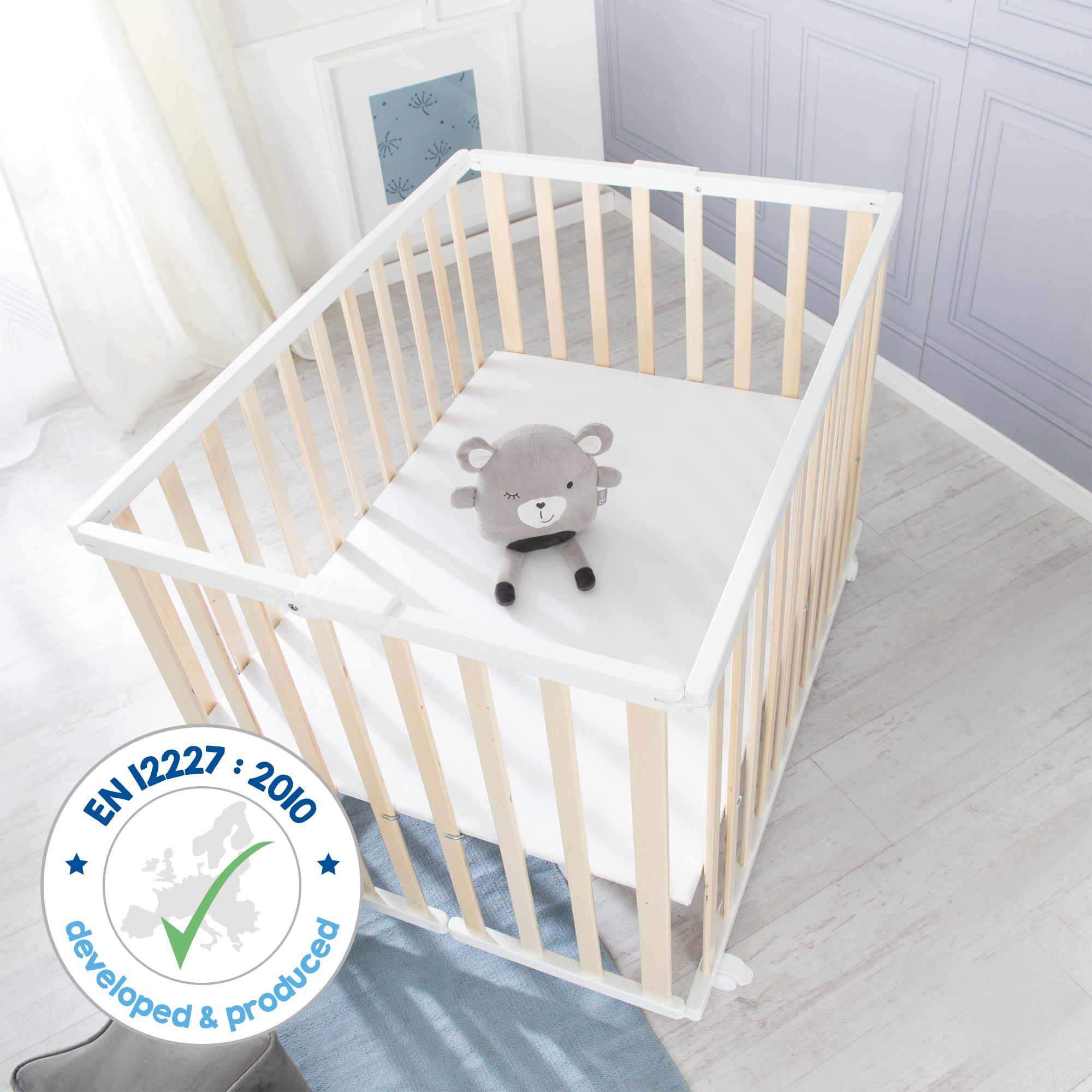 Roba 202703BC klappbares Laufgitter bicolor - Bild 12 Roba 202703BC klappbares Laufgitter bicolor - Produktbild 12