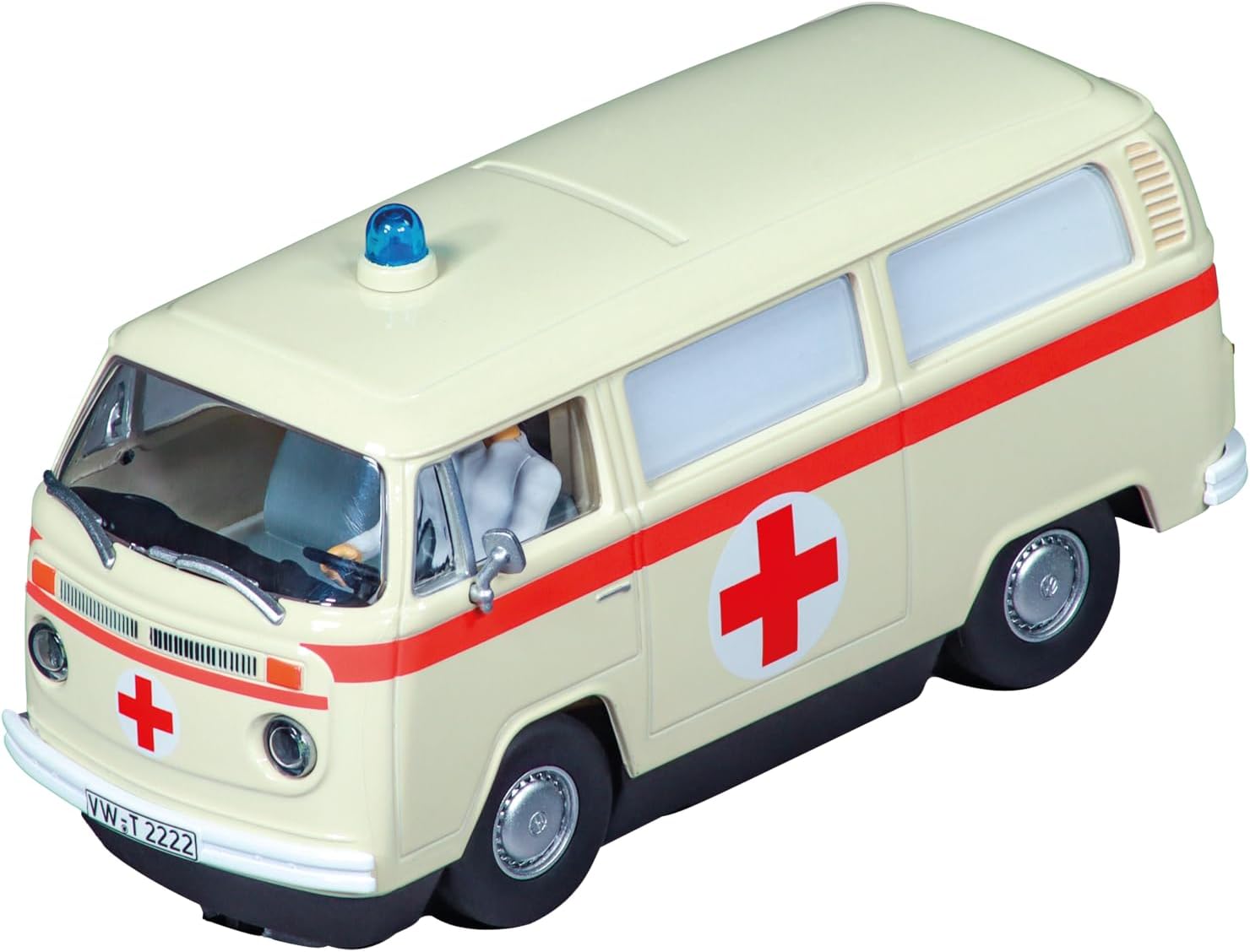 Carrera VW Bus T2b "Ambulance. Red Cross" Evolution Slotcar im Maßstab 1:32 20027794 Transport, Transporter, Fahrzeug, Krankenwagen