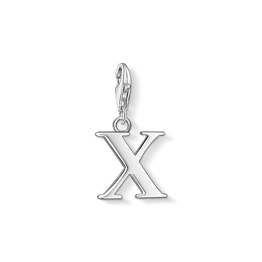 Thomas Sabo Anhänger Charm-Club Buchstabe X Thomas, Sabo, Anhänger, Charm-Club, Buchstabe, X, Zubehor, Ohrring, Schmuck
