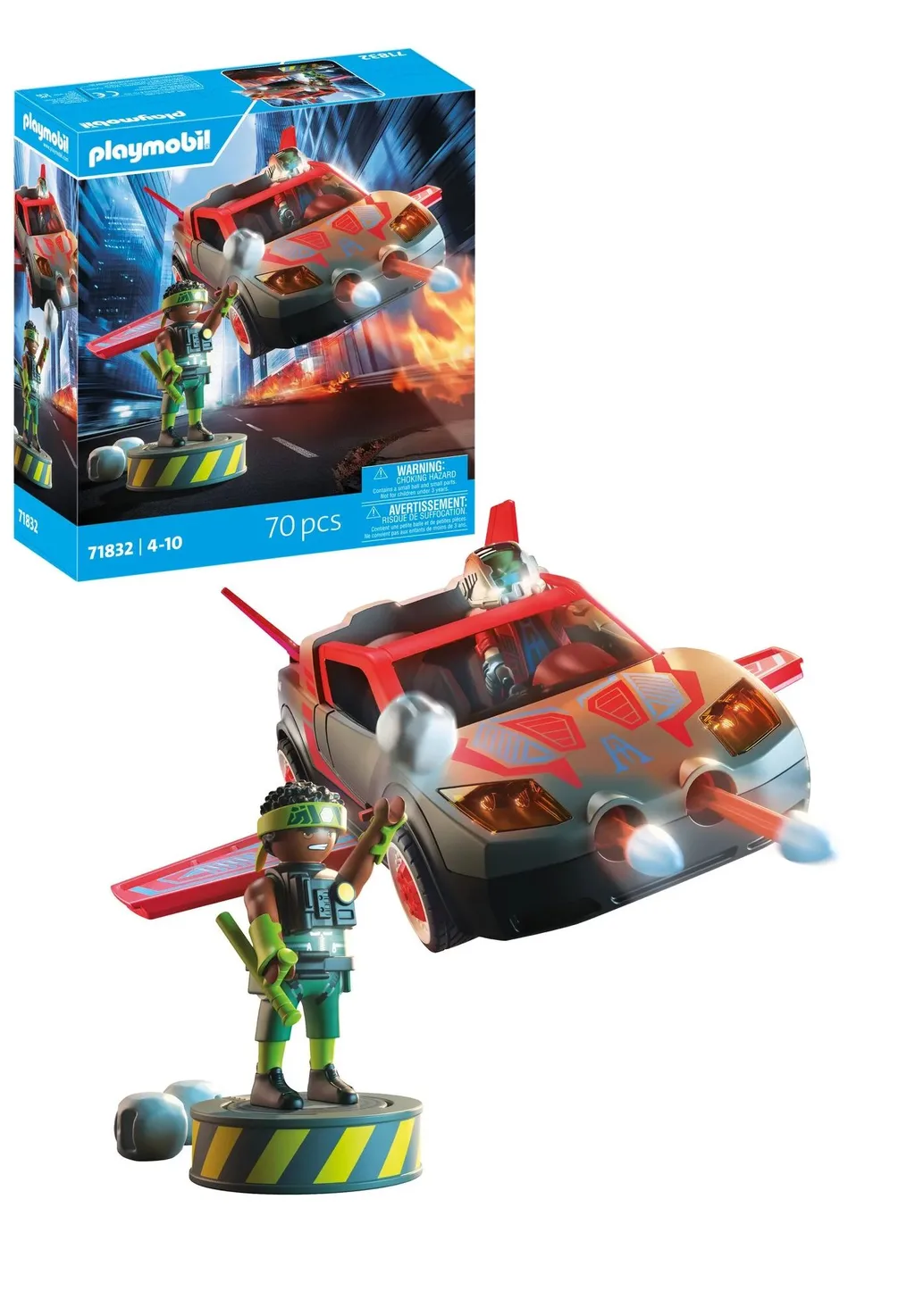 PLAYMOBIL 71832 Helden-Multifunktionsfahrzeug