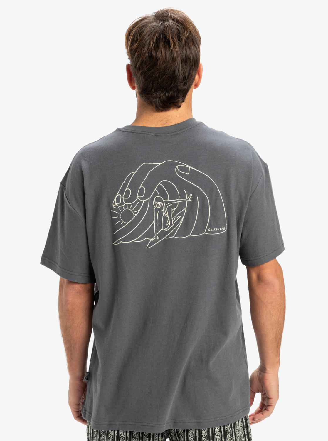 Quiksilver CL Freedom Swell - T-Shirt für Männer GR. L T-shirt, Erwachsener, Männlich, Mann, Person