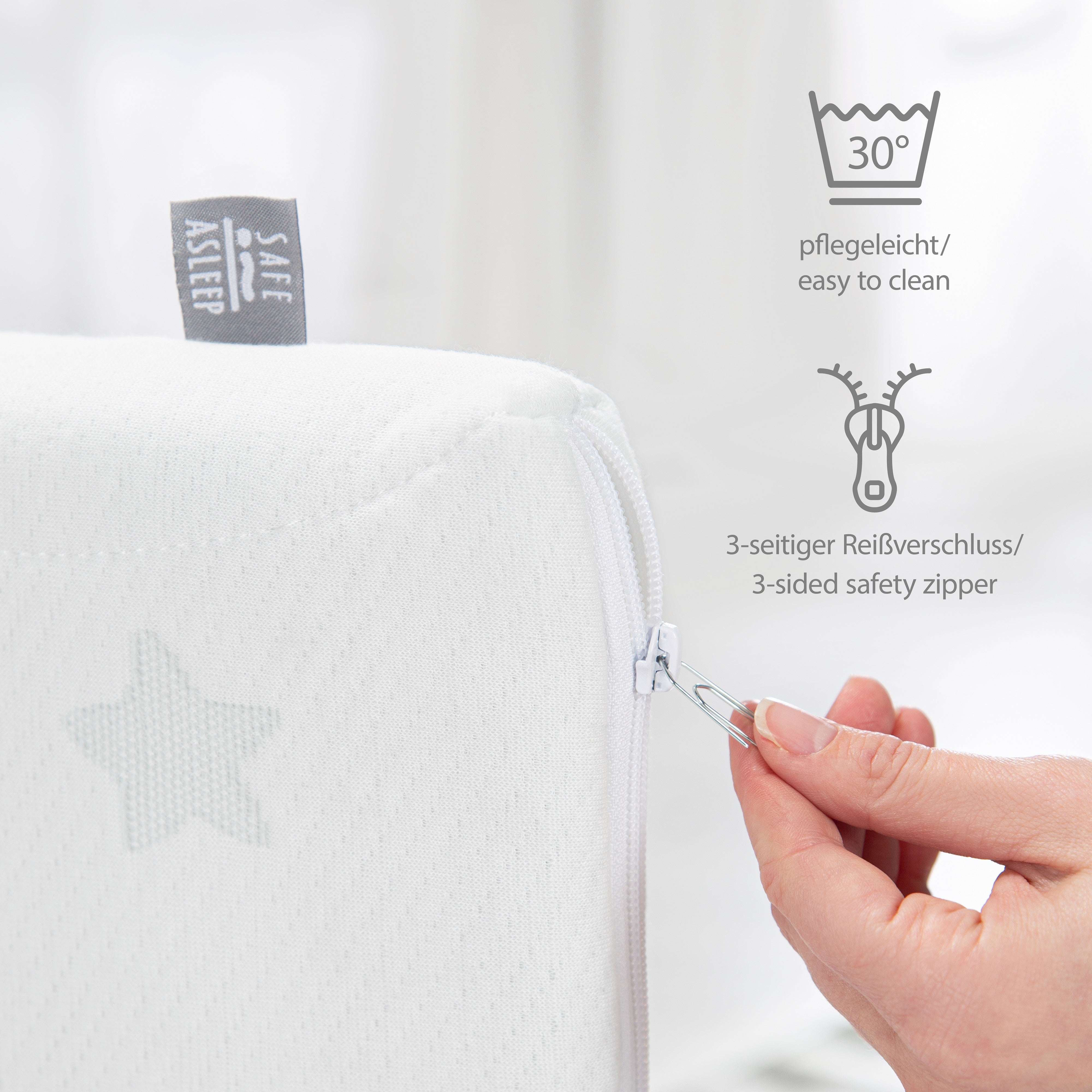 Roba 213097WE Matratze COMFORT AIR ROLL 90x200 cm weiß – Matratzen - Produktbild 6