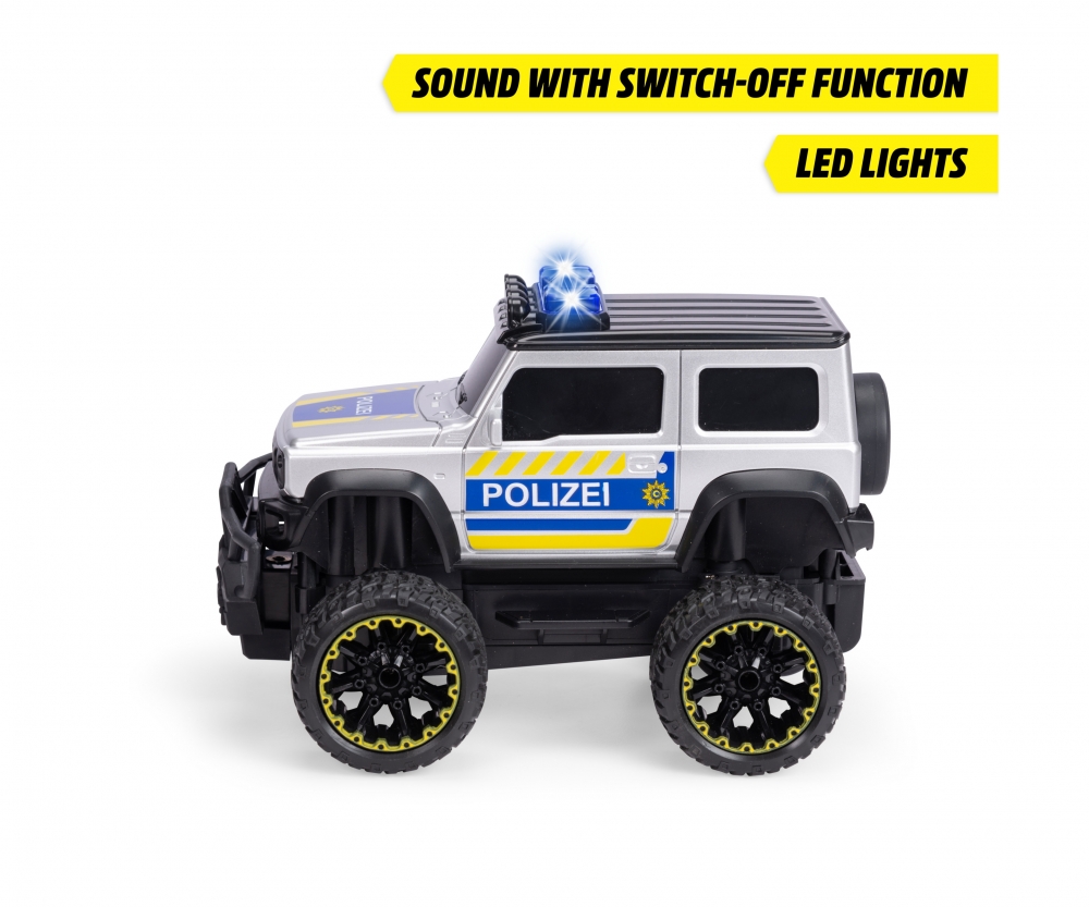 Dickie Toys RC Suzuki Jimny Police 10005191 Auto, Transport, Fahrzeug, Maschine, Rad