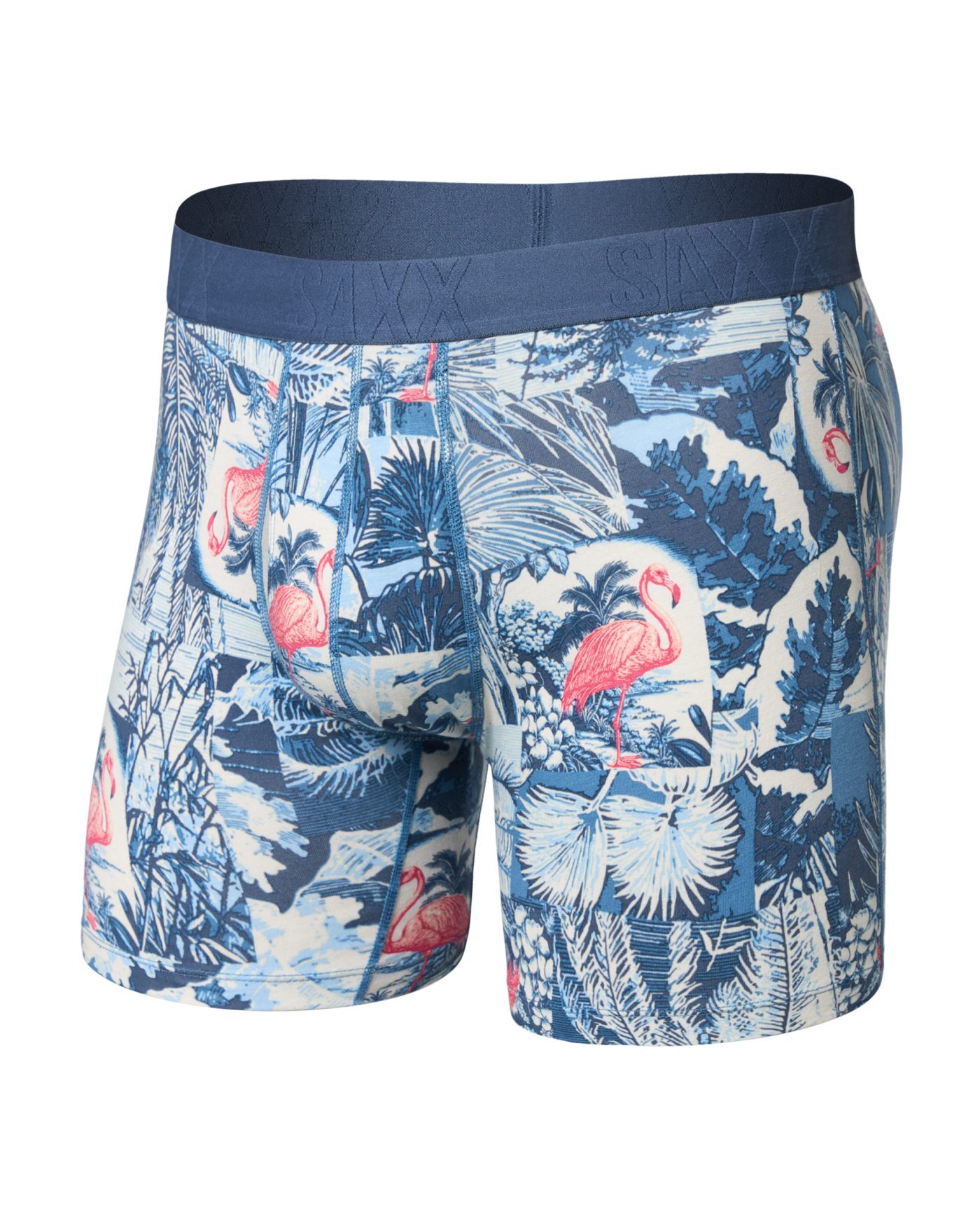 SAXX Boxershort DropTemp Cooling Cotton - Blau / Weiss - Bild 4 SAXX Boxershort DropTemp Cooling Cotton - Blau / Weiss - Bild 4