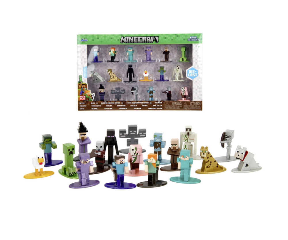 Jada Minecraft Multi-Pack Nanofigs, Wave 12 Jada Minecraft Multi-Pack Nanofigs, Wave 12