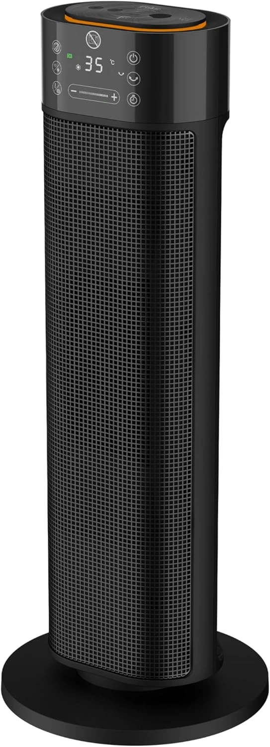 FAKIR Premium HT 1000 Tower Heizlüfter – 2000 W Heizleistung mit Luftbefeuchter, Fernbedienung, Schwarz FAKIR Premium HT 1000 Tower Heizlüfter – 2000 W Heizleistung mit Luftbefeuchter, Fernbedienung, Schwarz