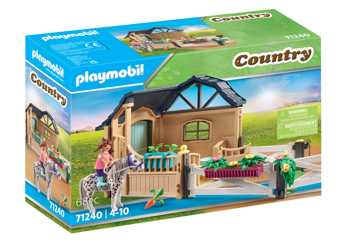 PLAYMOBIL_71240_Reitstallerweiterung, Spielbereich, Person, Draußen, Spielzeug, Spielbereich im Freien