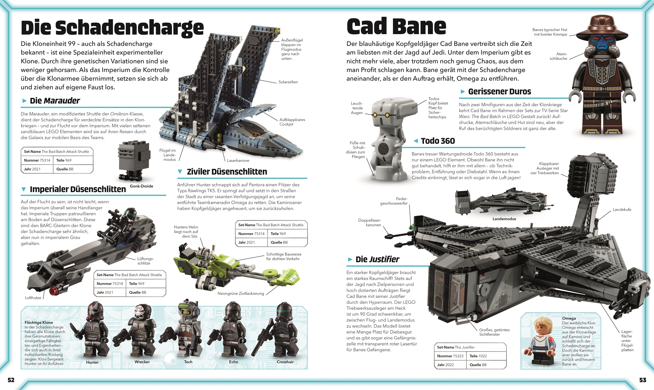 LEGO® Star Wars™ Lexikon der Figuren, Raumschiffe und Droiden