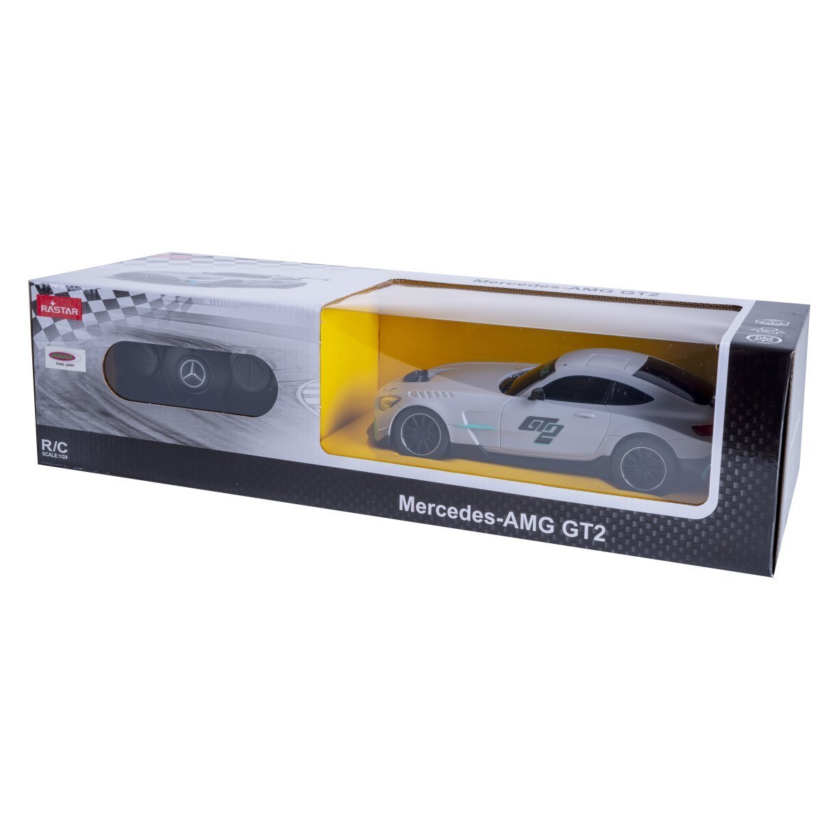JAMARA Mercedes-AMG GT2 1:24 grau 2,4GHz ab 6 Jahren JAMARA Mercedes-AMG GT2 1:24 grau 2,4GHz ab 6 Jahren