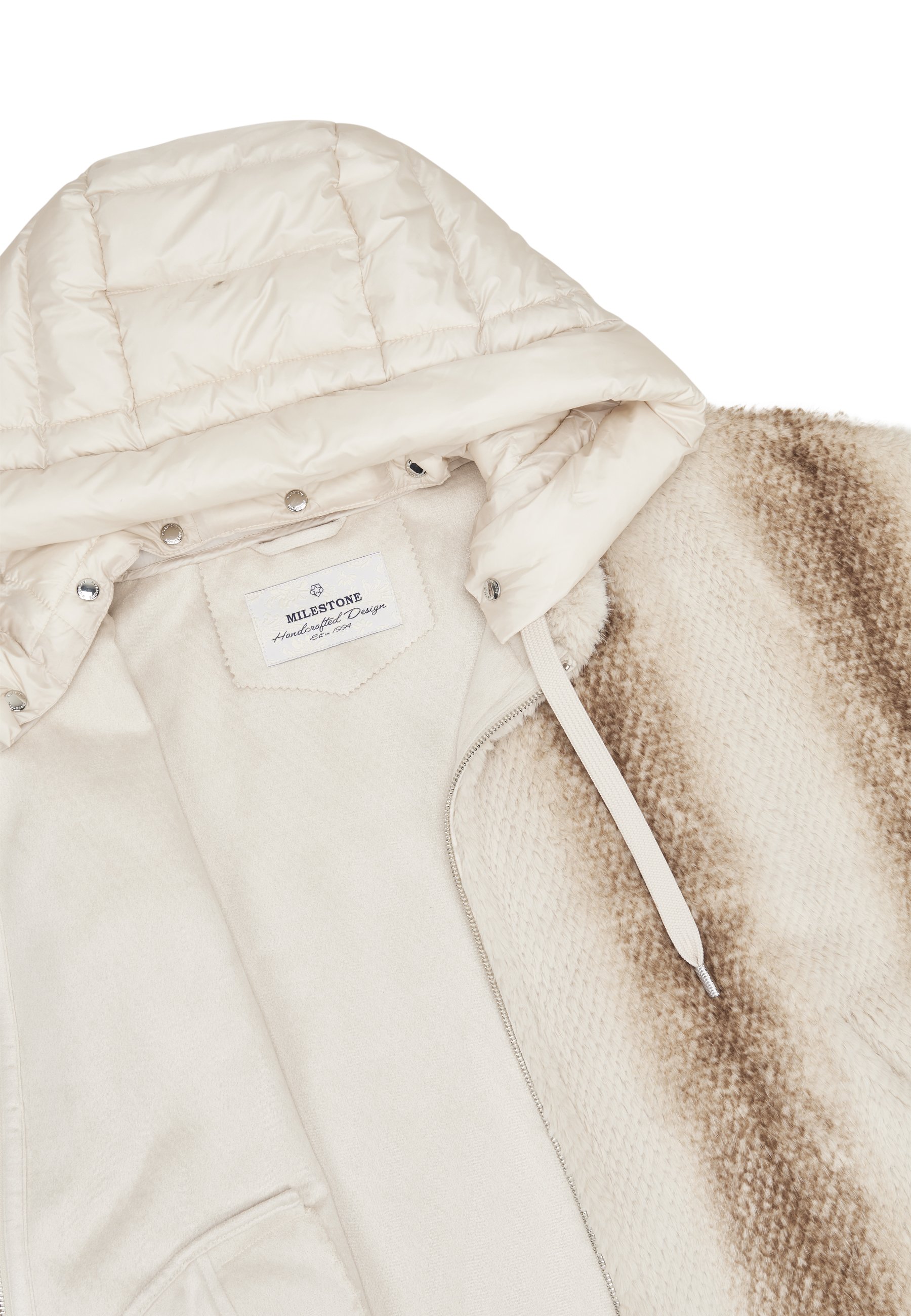 Milestone MSMimi Damen Jacke - Creme Milestone MSMimi Damen Jacke - Creme