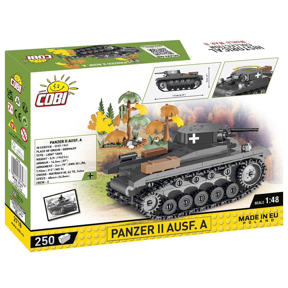 COBI 2718 - PANZER II AUSF.A - Bild 2 COBI 2718 - PANZER II AUSF.A - Bild 2