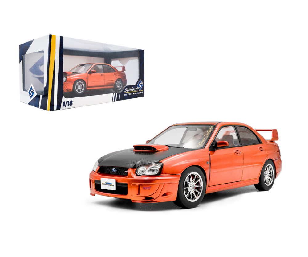 Solido 1:18 Subaru Impreza orange