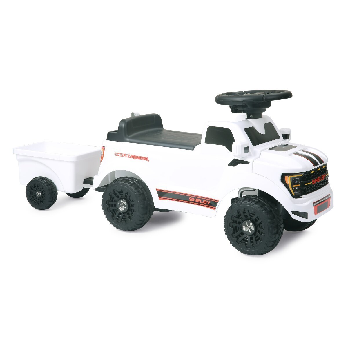 JAMARA Rutscher Shelby Ford F-150 Raptor mit Anhänger weiß ab 18 Monaten JAMARA Rutscher Shelby Ford F-150 Raptor mit Anhänger weiß ab 18 Monaten