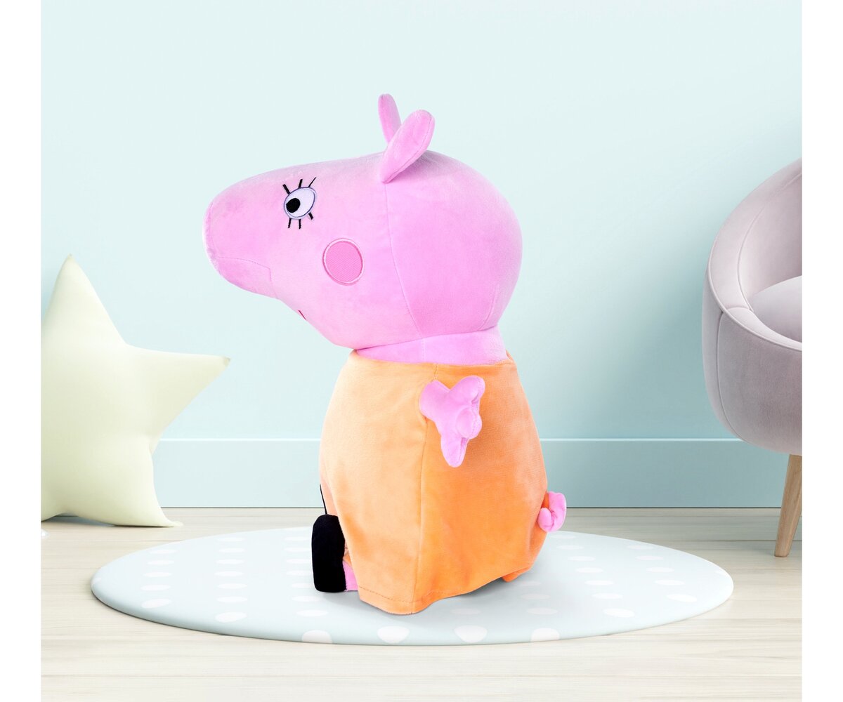 Peppa Pig Plüsch Mama Wutz, 35cm 109261004 Plüsch, Spielzeug, Kissen, Dekoration für Zuhause