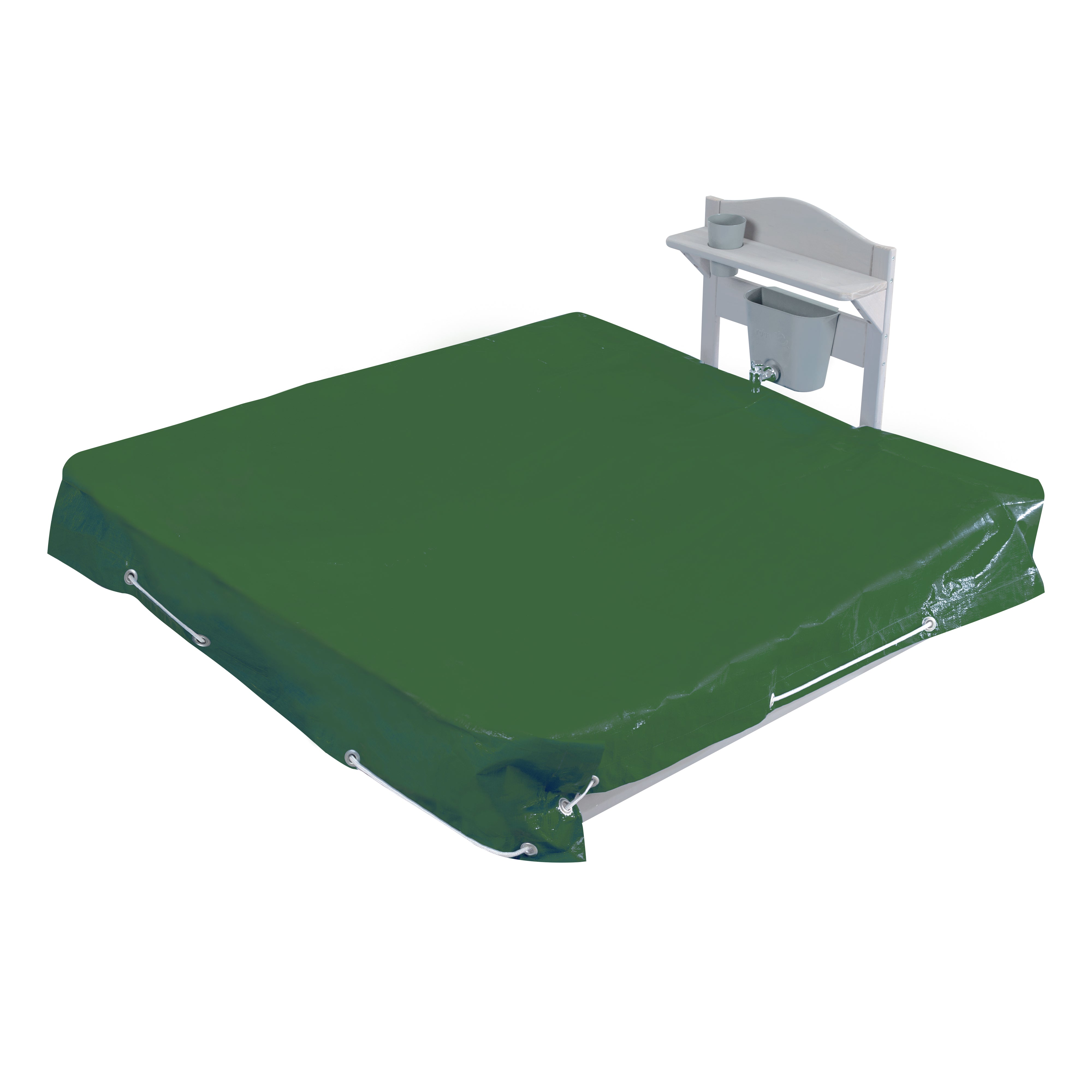 Roba 456061GAZU Sandkasten mit Matschküche + Plane grau – Outdoor + - Bild 6 Roba 456061GAZU Sandkasten mit Matschküche + Plane grau – Outdoor + - Produktbild 6