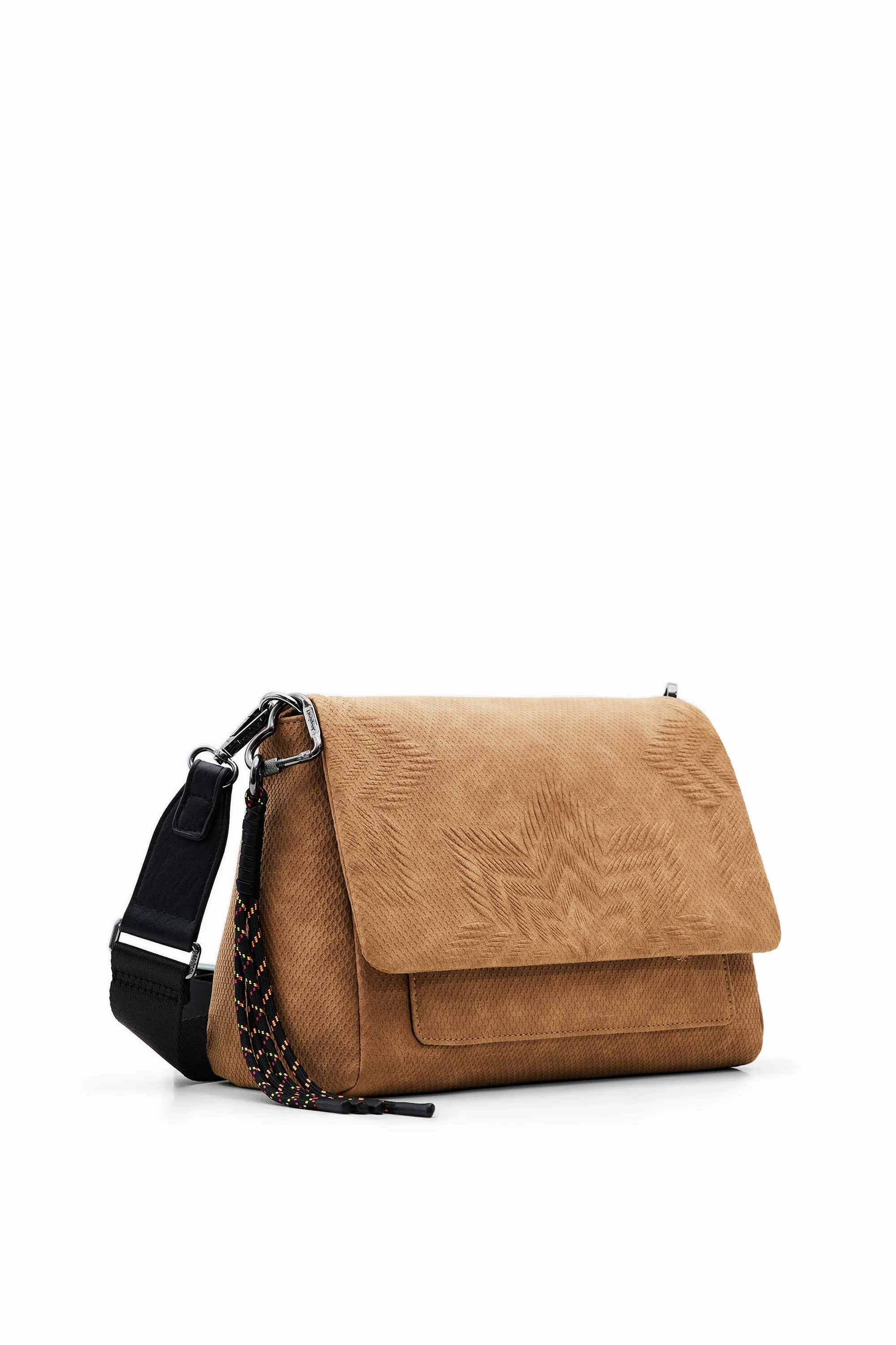 Desigual Damen Handtasche 22WAXP99 - Braun Kunstleder