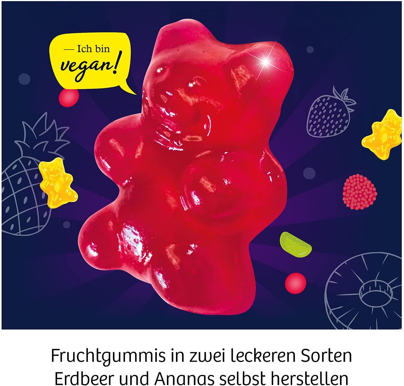 Kosmos Fun Science Fruchtgummi-Labor - Vegane Gummibärchen Selbst Herstellen Und Dabei Chemie Entdecken 658106 Essen, Ketchup, Werbung