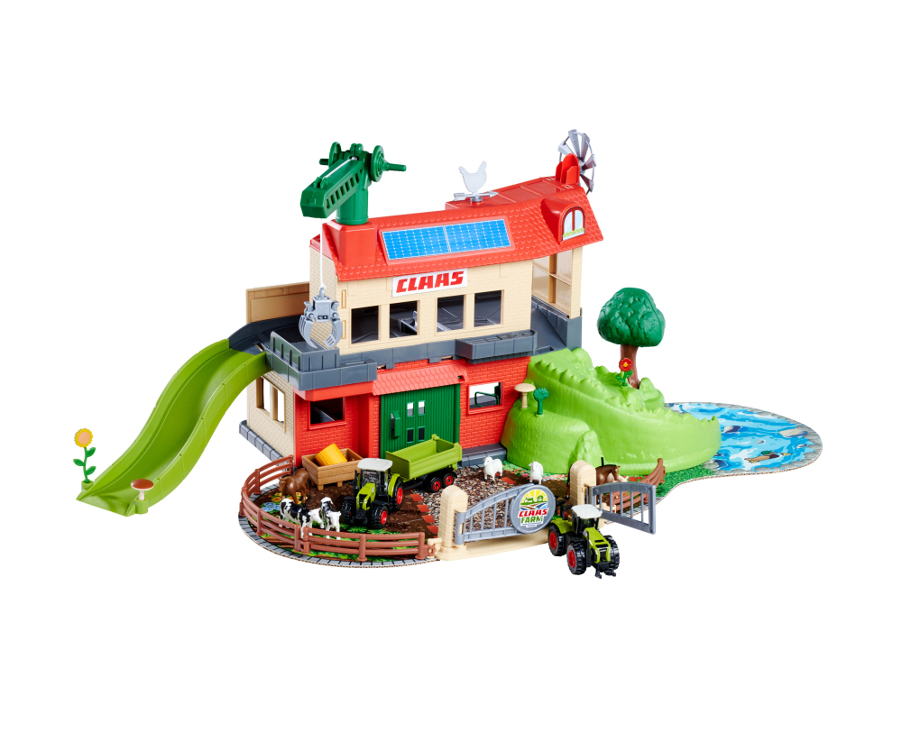 Majorette Farmyard + 3 Vehicles
