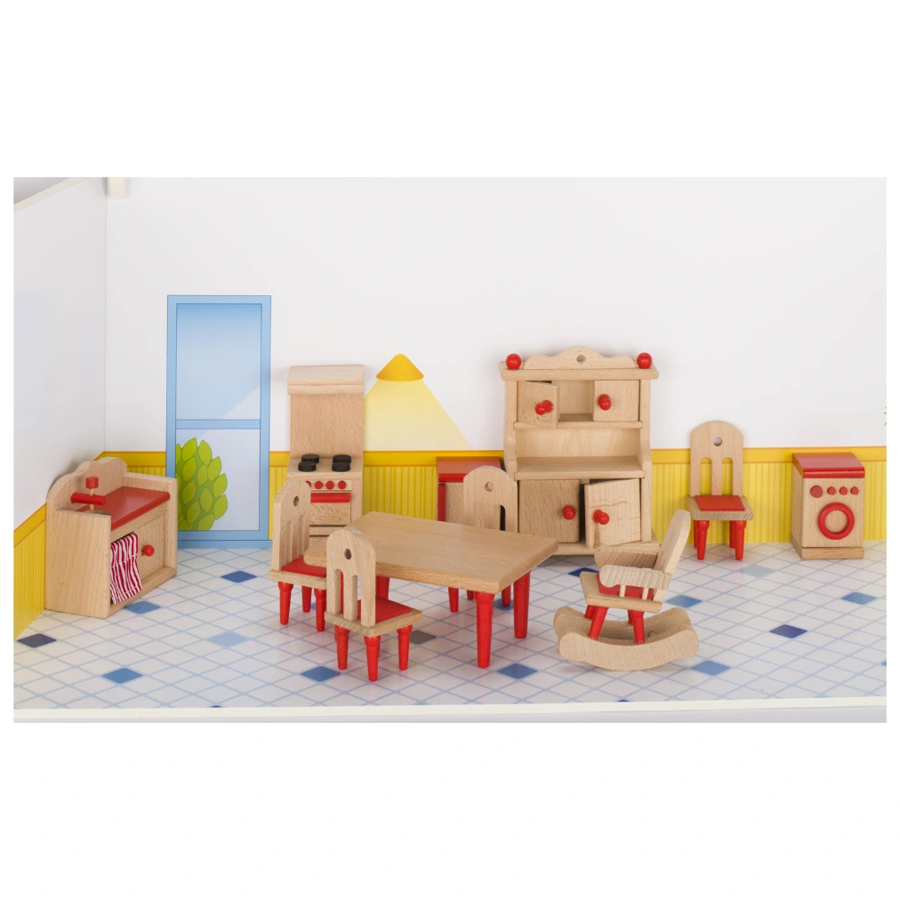 goki Puppenhausmöbel „Küche“ - Komplett-Set ab 3 Jahren goki Puppenhausmöbel „Küche“ - Komplett-Set ab 3 Jahren