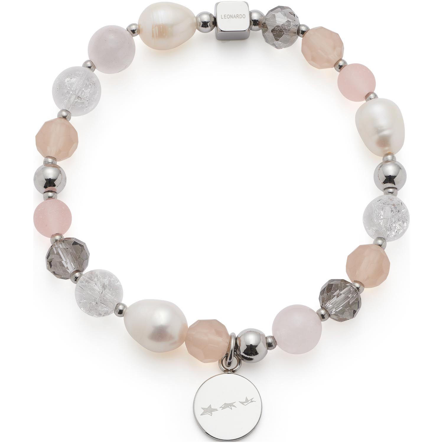 Leonardo Armband silber/rose Hope