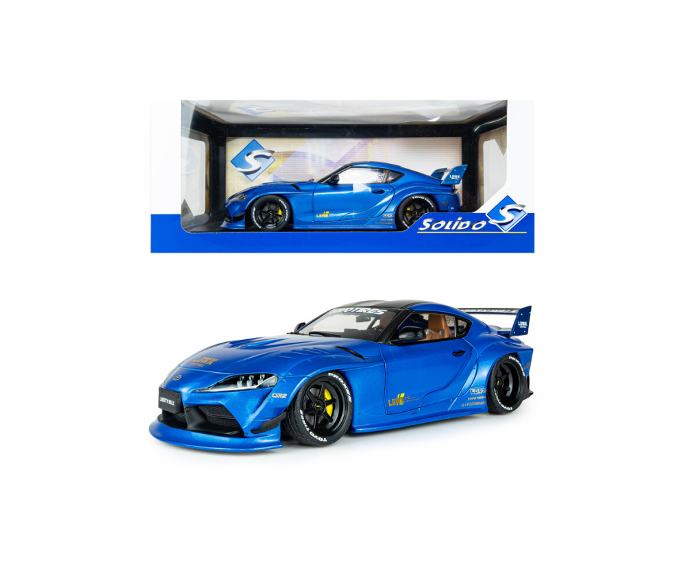 Solido 1:18 Toyota GR Supra LWB metallblau 2025 Solido 1:18 Toyota GR Supra LWB metallblau 2025