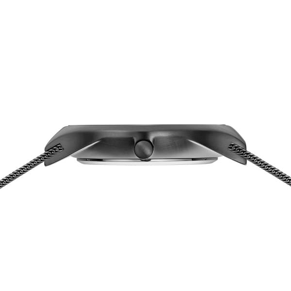 Bering 14440-007 Herrenuhr, Milanaise/Solar, Silber