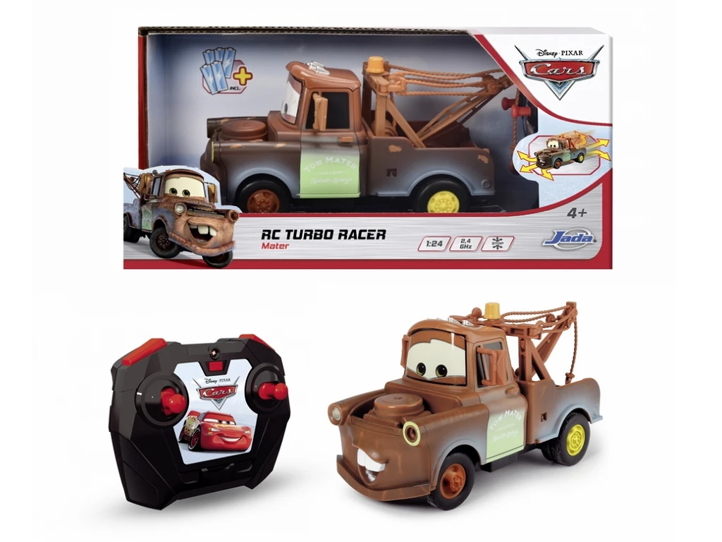 Jada RC Cars Turbo Racer Mater Jada, RC, Cars, Turbo, Racer, Mater