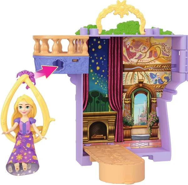 DP Kleine Puppen Rapunzel Schloss DP Kleine Puppen Rapunzel Schloss