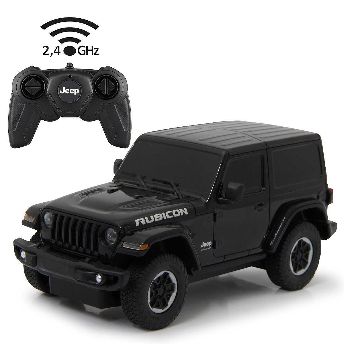 JAMARA Jeep Wrangler JL 1:24 schwarz 2,4GHz ab 6 Jahren