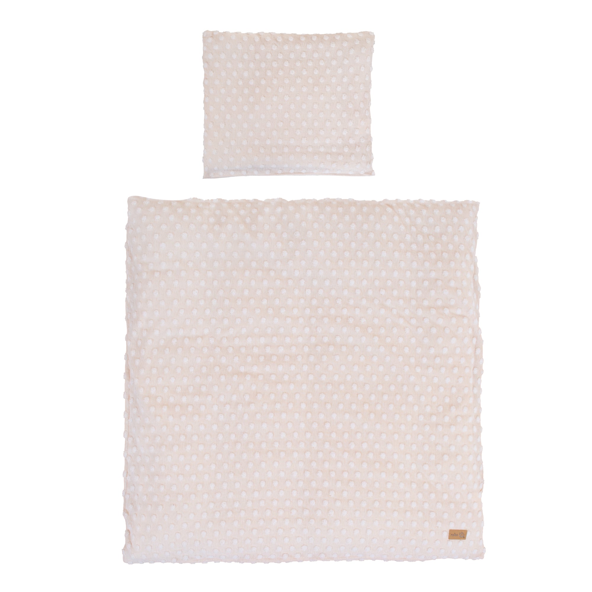 Roba 314090G284 Wiegenset 2-tlg frosty almond beige – Bettwäschen - Bild 1 Roba 314090G284 Wiegenset 2-tlg frosty almond beige – Bettwäschen - beige - Bettwäschen - Produktbild 1