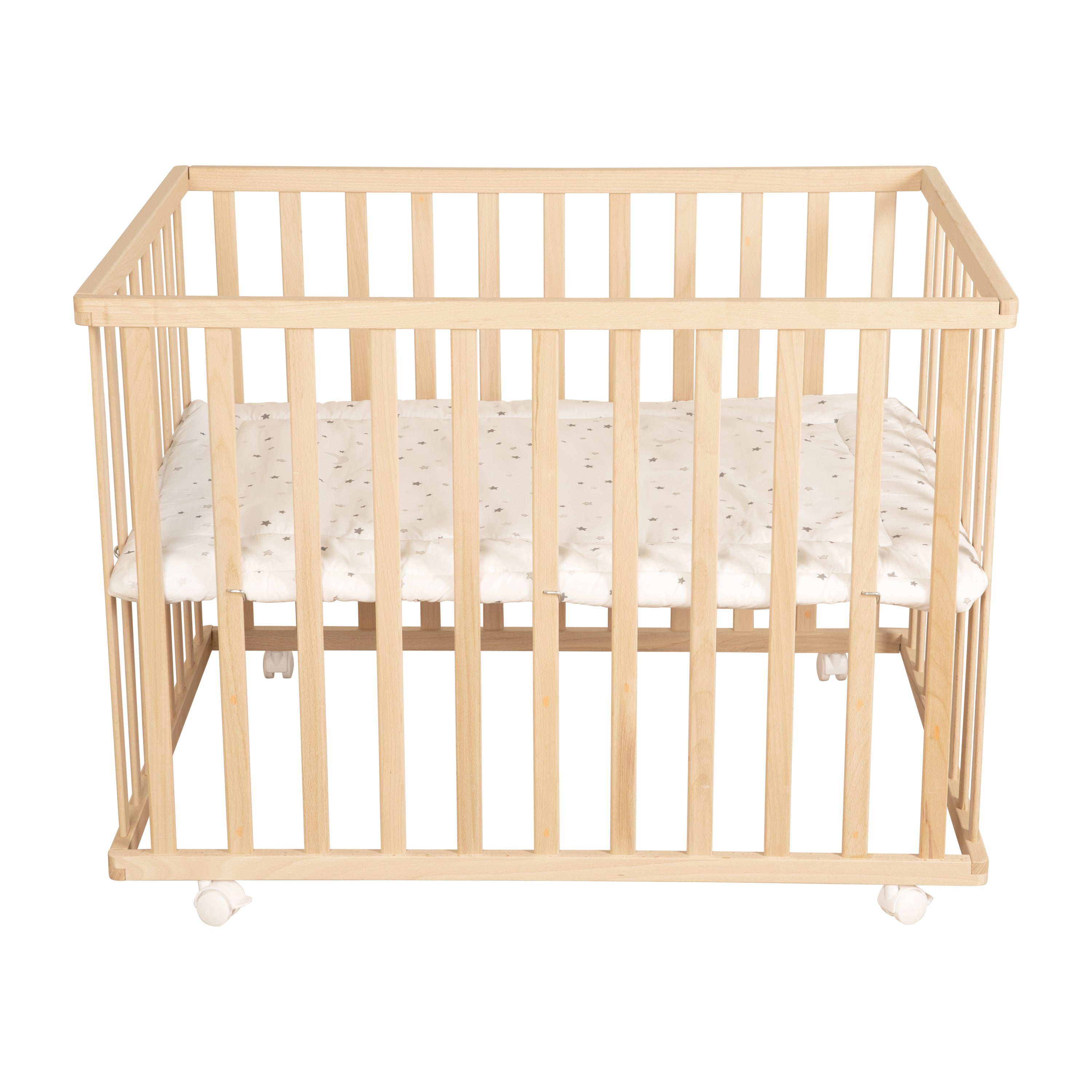 Roba 0241NAV235 Laufgitter 100x75 Sternenzauber grau Bio Buche natur - Bild 3 Roba 0241NAV235 Laufgitter 100x75 Sternenzauber grau Bio Buche natur - Produktbild 3