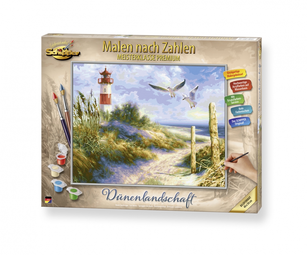 Schipper MNZ - Dünenlandschaft mit Leuchtturm
