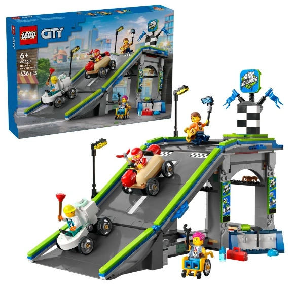 LEGO® City 60460 Keine Limits: Seifenkistenrennen mit Rampe LEGO® City 60460 Keine Limits: Seifenkistenrennen mit Rampe