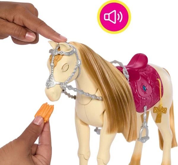 Barbie® Mysteries - Interaktives Pferd mit Geräuschen, Musik & Zubehör, HXJ42 Barbie® Mysteries - Interaktives Pferd mit Geräuschen, Musik & Zubehör, HXJ42