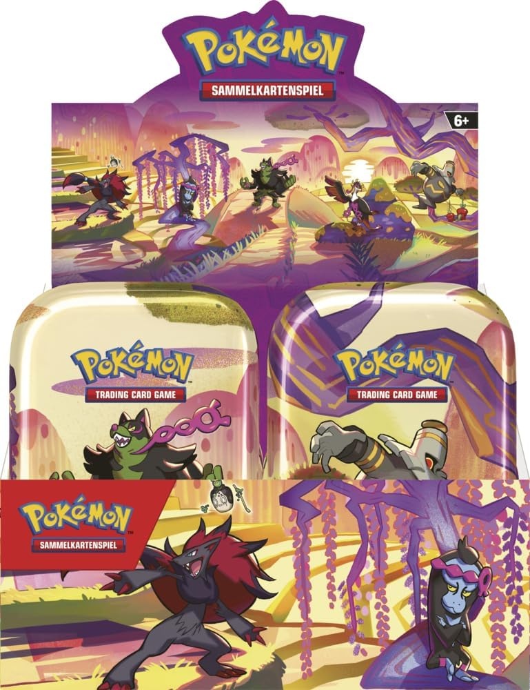 Pokémon Karmesin & Purpur - Nebel der Sagen Mini-Tin (Deutsch) DE Buch, Comics, Veröffentlichung, Person
