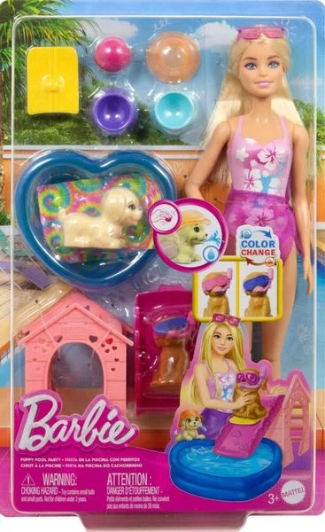 Barbie® Pool Party - Aloha Blonde Puppe Barbie® Pool Party - Aloha Blonde Puppe