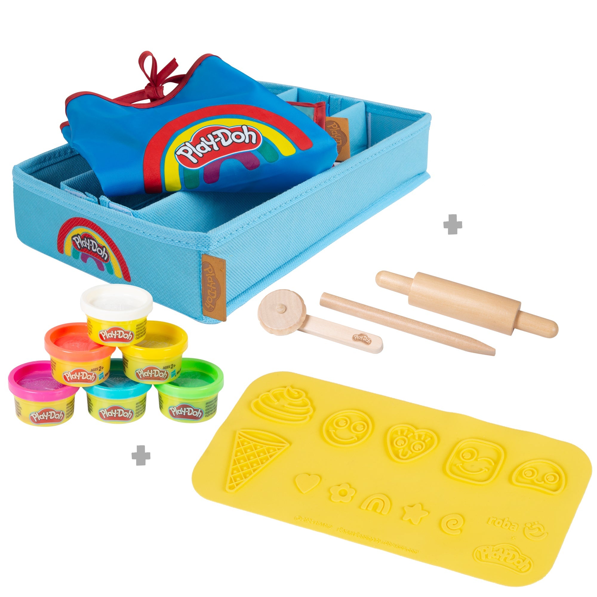 Roba 98155PD13 Spielset "roba x Play-Doh" PlayDoh bunt – Motorik & Lernen - Bild 1 Roba 98155PD13 Spielset "roba x Play-Doh" PlayDoh bunt – Motorik & Lernen - bunt - Motorik & Lernen - Produktbild 1