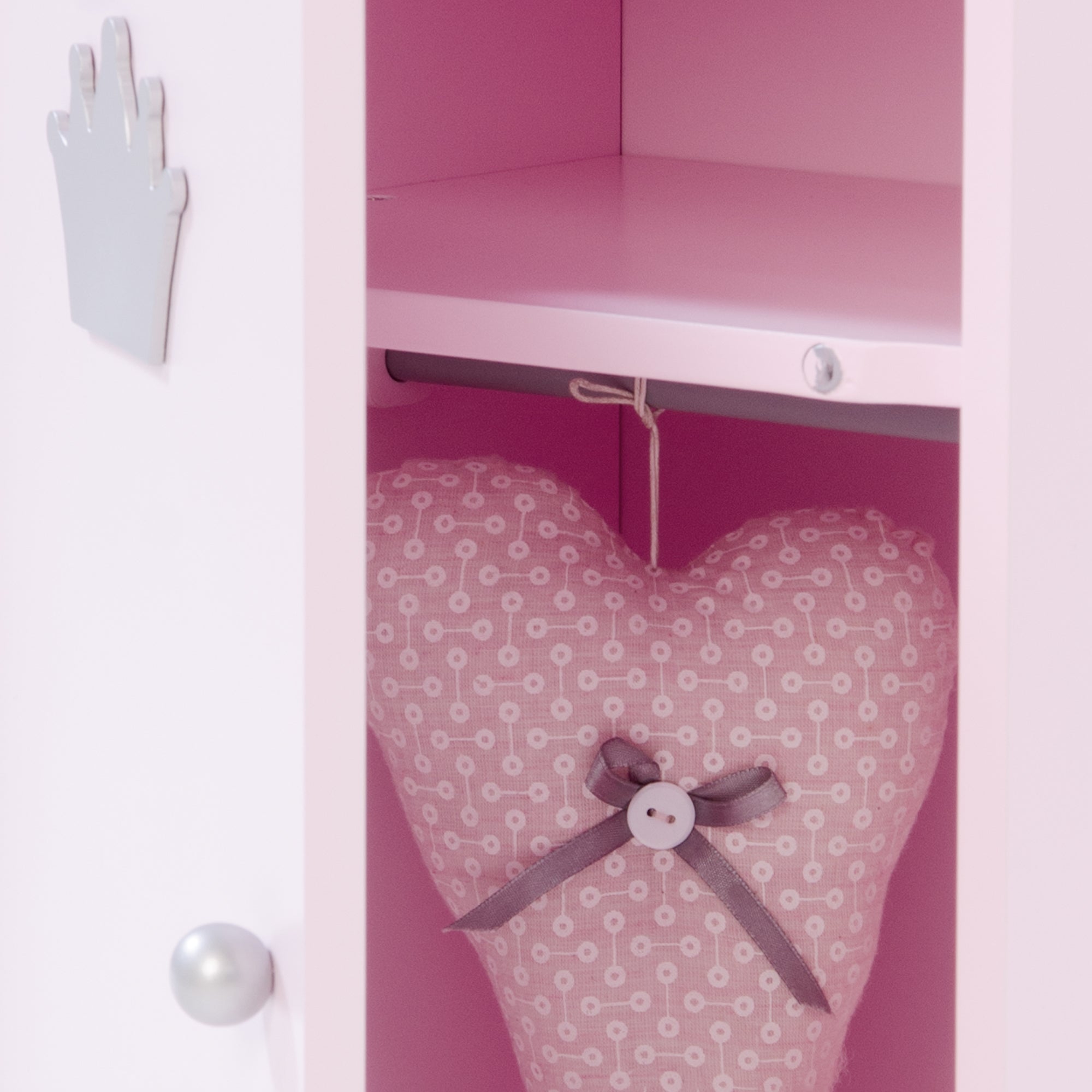 Roba 980302 Puppenschrank Prinzessin Sophie rosa – Puppenmöbel & Häuser - Produktbild 5