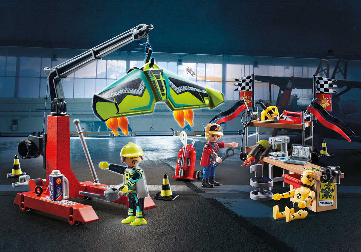PLAYMOBIL 70834 Air Stuntshow Servicestation Person