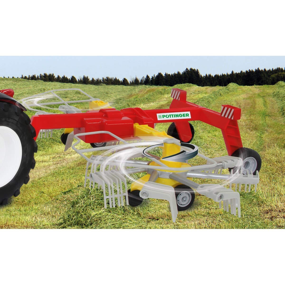 JAMARA Schwader Pöttinger für RC-Traktor 1:16 ab 6 Jahren