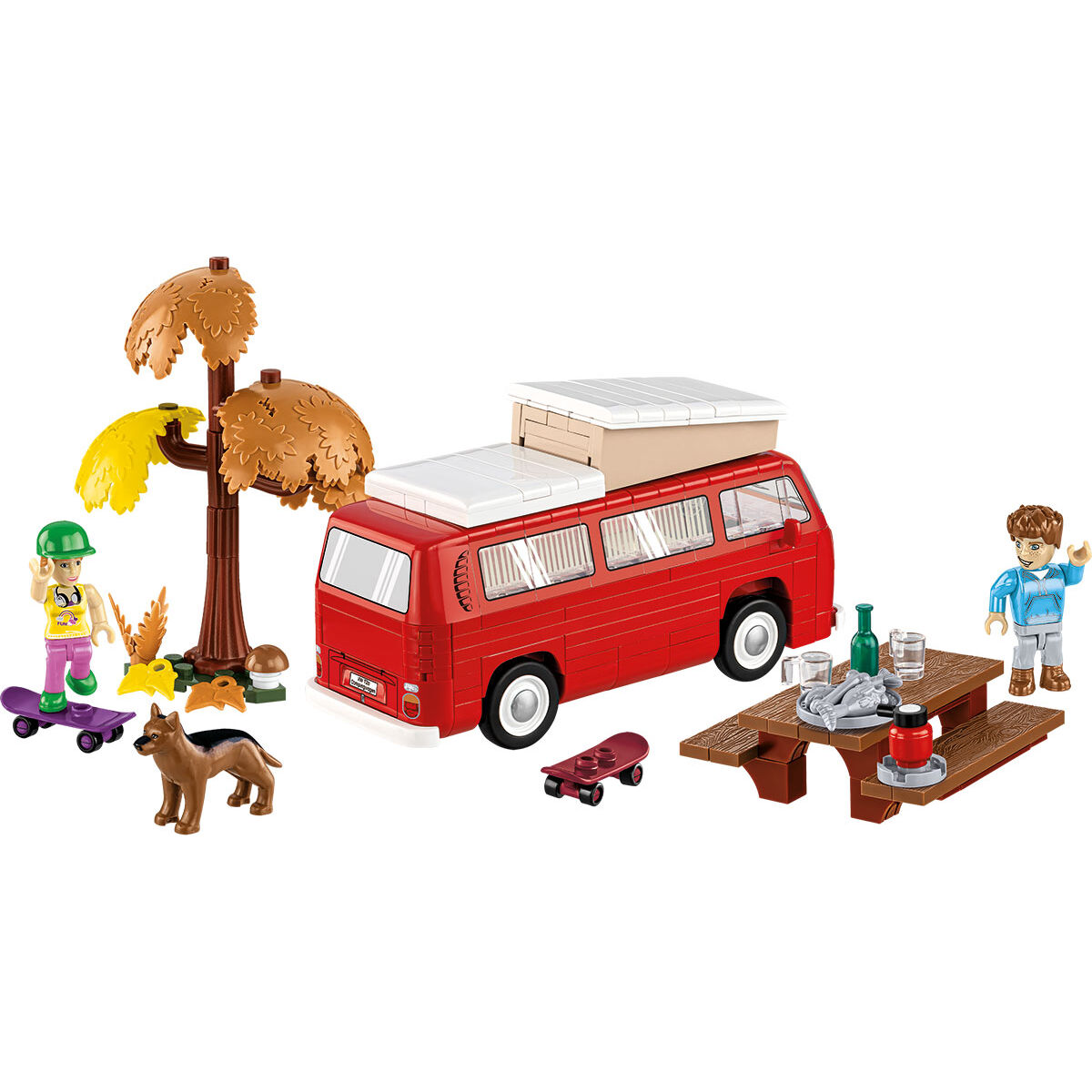 COBI 24616 - VW T2A Campingwagen SCALE 1:35 - Bild 6 COBI 24616 - VW T2A Campingwagen SCALE 1:35 - Bild 6