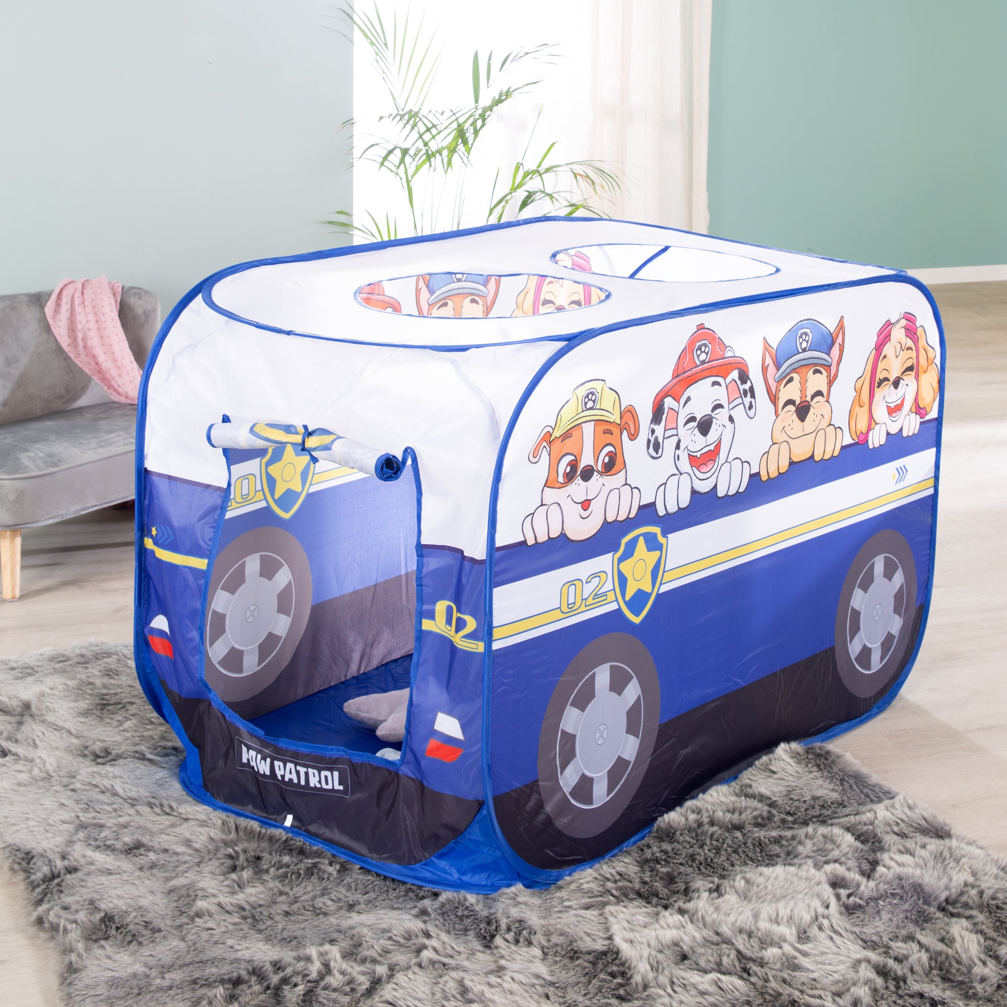 Roba 98353PW1 Pop Up Spielbus Paw Patrol blau – Spielen & Spaß - Bild 7 Roba 98353PW1 Pop Up Spielbus Paw Patrol blau – Spielen & Spaß - Produktbild 7