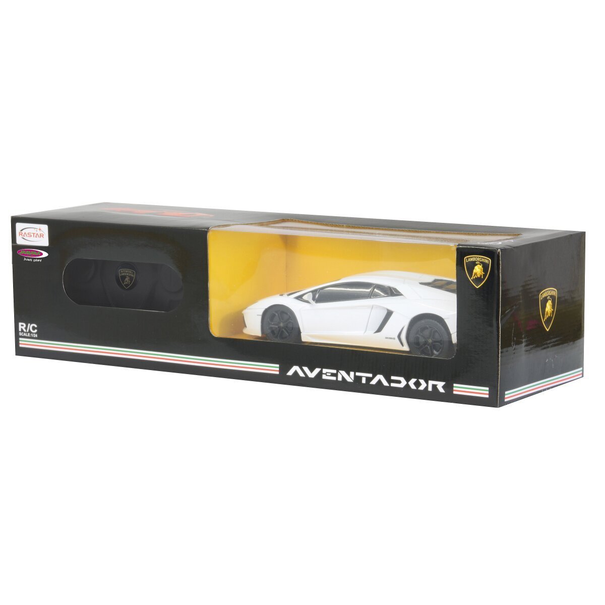 JAMARA Lamborghini Aventador 1:24 weiss 2,4GHz ab 6 Jahren