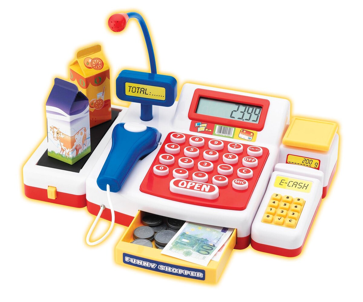 Simba Supermarktkasse mit Scanner 104525700 Elektronik