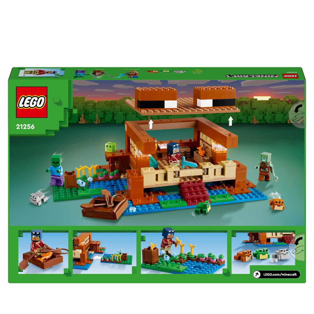 LEGO® Minecraft™ Das Froschhaus 21256 Spielzeug