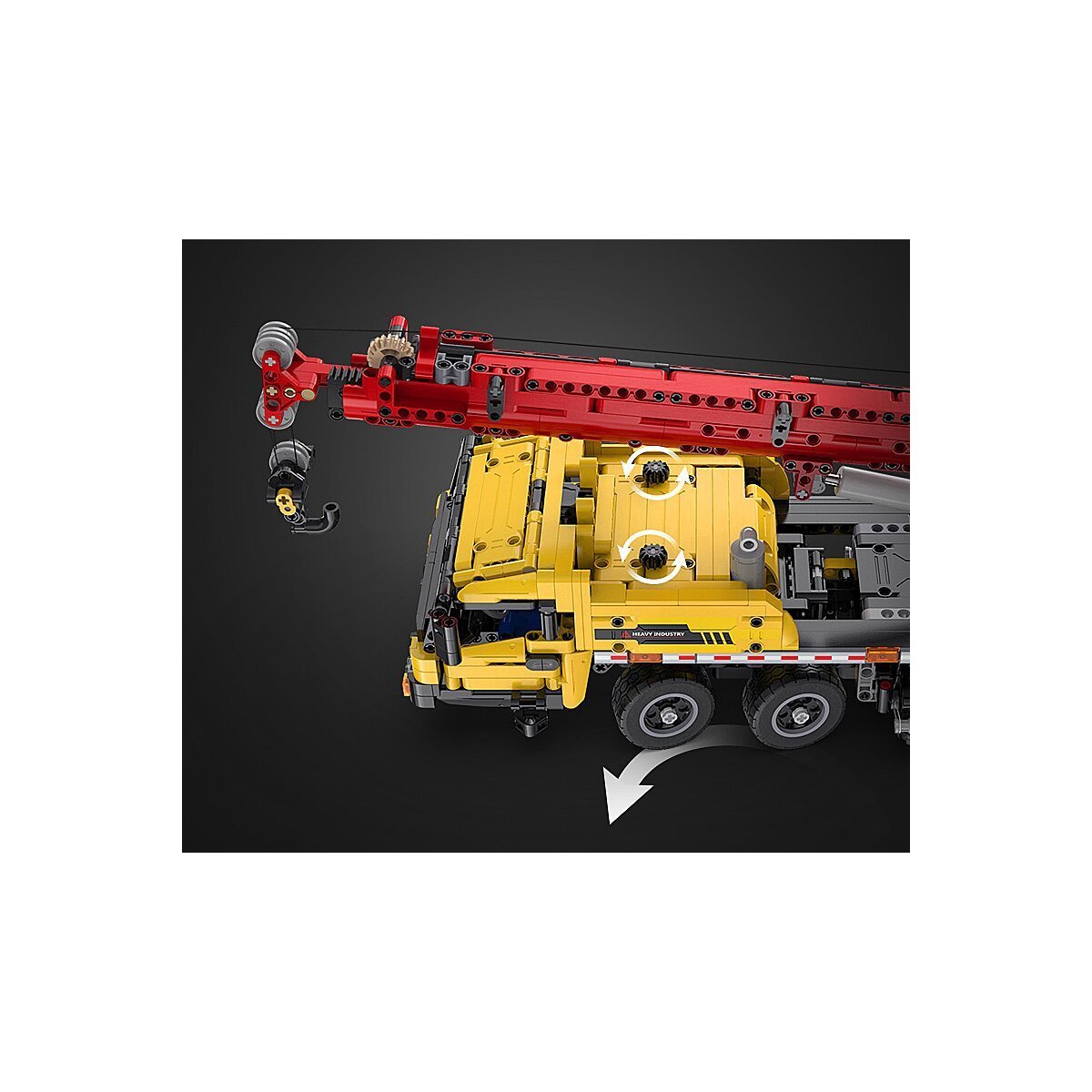 JAMARA CaDA Mobilkran 1:35 Bricks ab 8 Jahren JAMARA CaDA Mobilkran 1:35 Bricks ab 8 Jahren
