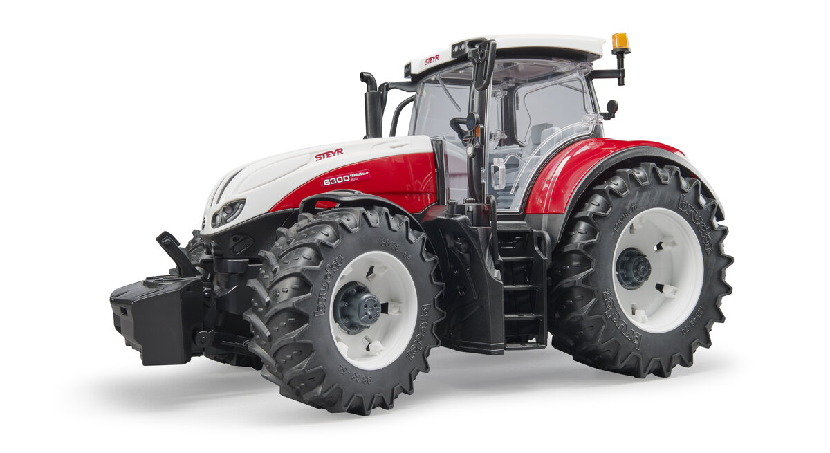 BRUDER 03180 - Steyr 6300 Terrus CVT Maschine, Rad, Traktor, Transport, Fahrzeug
